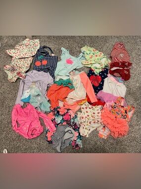 12-18 month girls bathing suits bundle